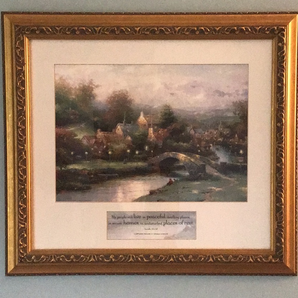 Lamplight Village by Thomas Kinkade